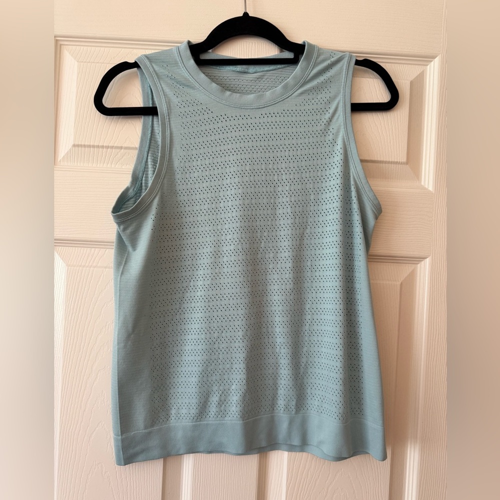 Lululemon Light Blue Sleeveless Top